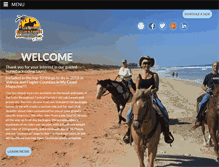 Tablet Screenshot of equestrianadventuresfl.com
